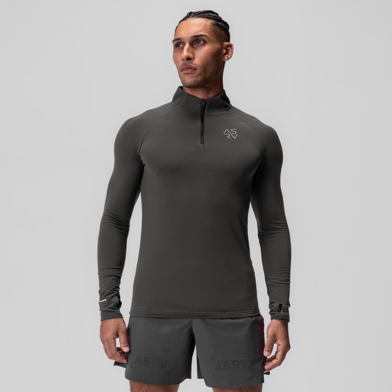 0906. Thermal Training Quarter Zip - Nightshade "Cyber" Product Image