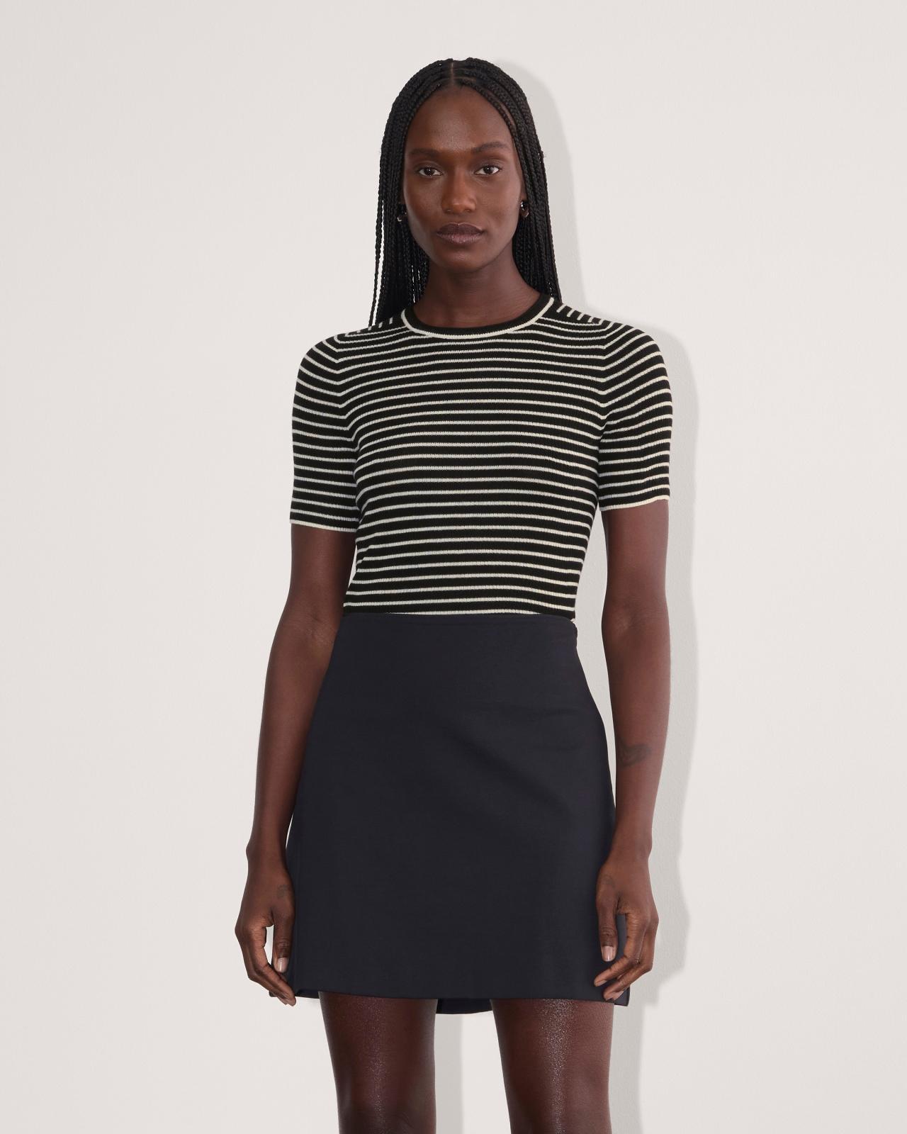 Womens Sweater T-Shirt in Ultrasoft Merino by Everlane Product Image