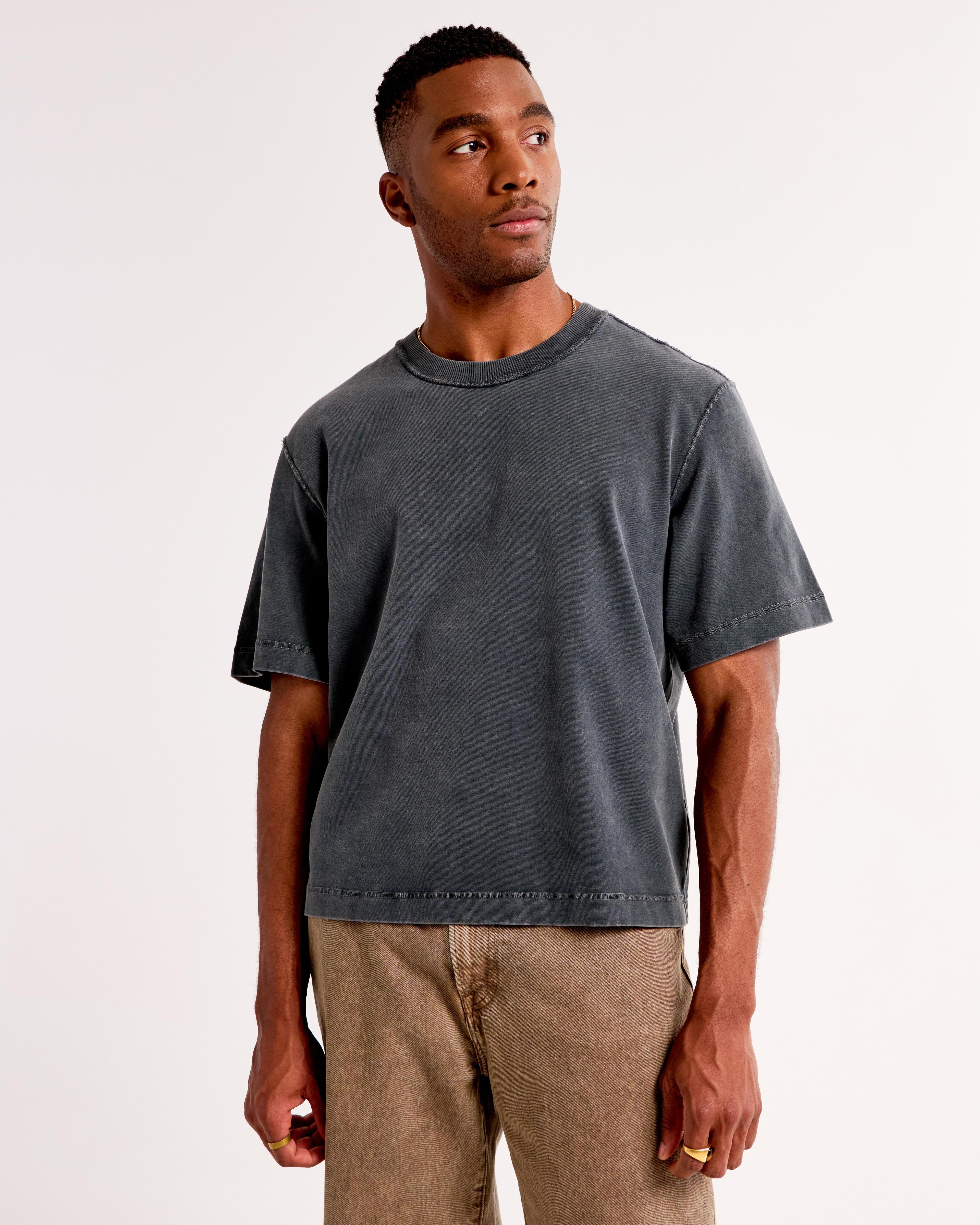 Premium Heavyweight Cropped Tee Product Image