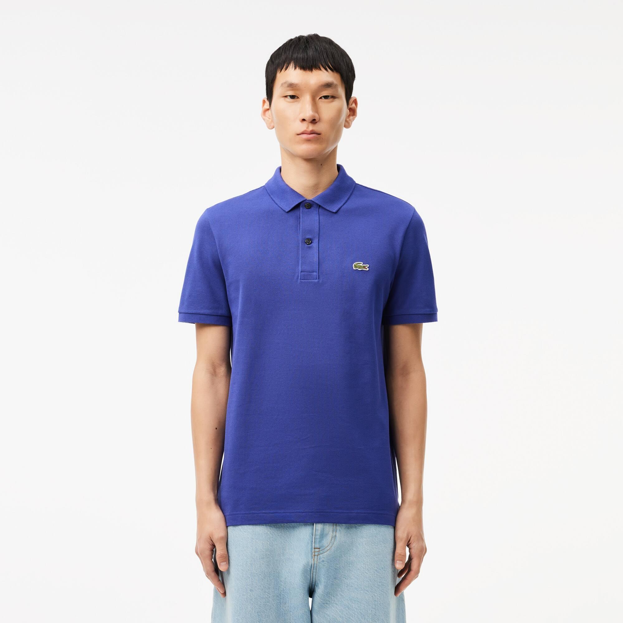 Slim Fit L.12.12 Piqué Polo Shirt Product Image