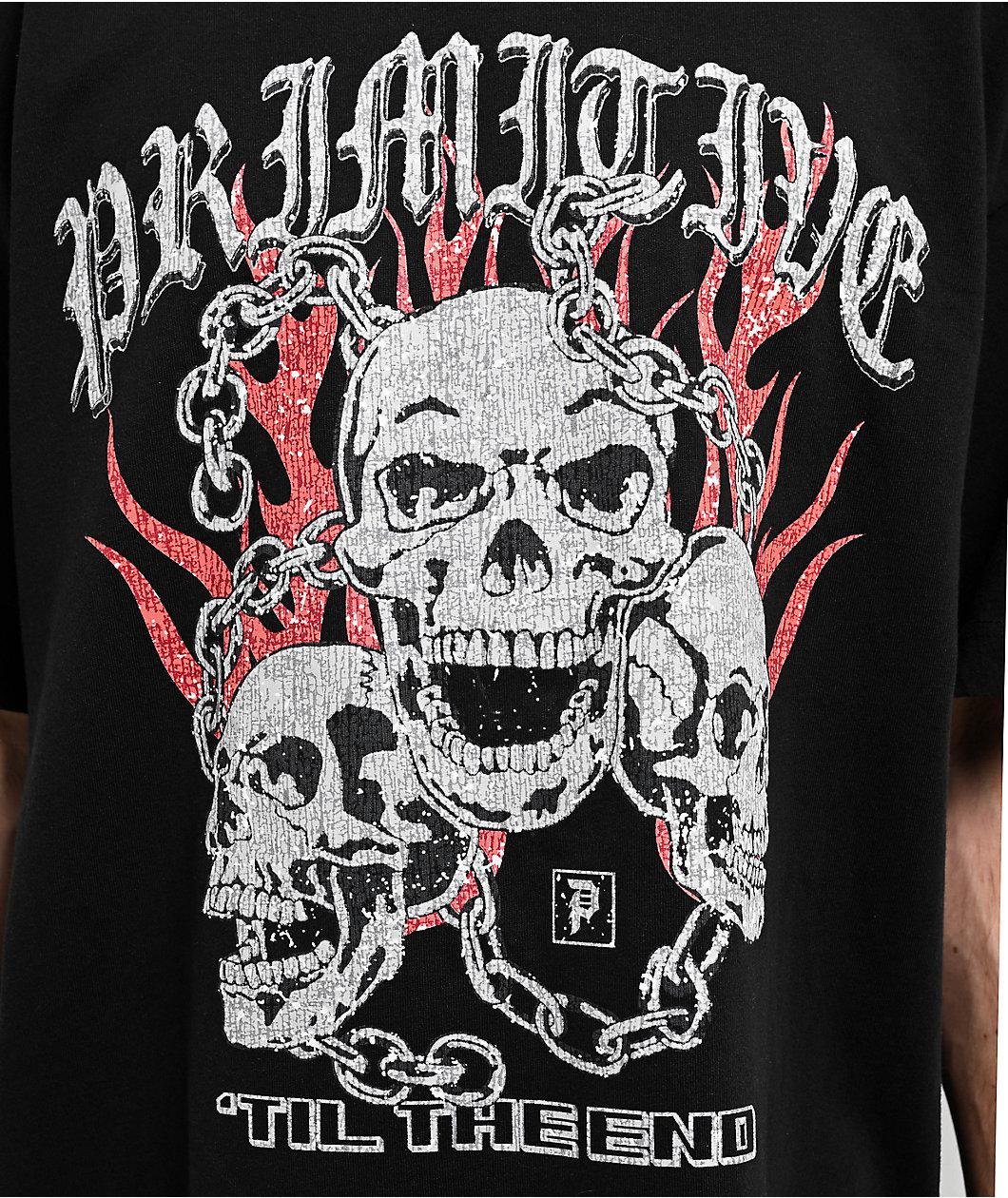 Primitive Ender Heavyweight Black T-Shirt Product Image