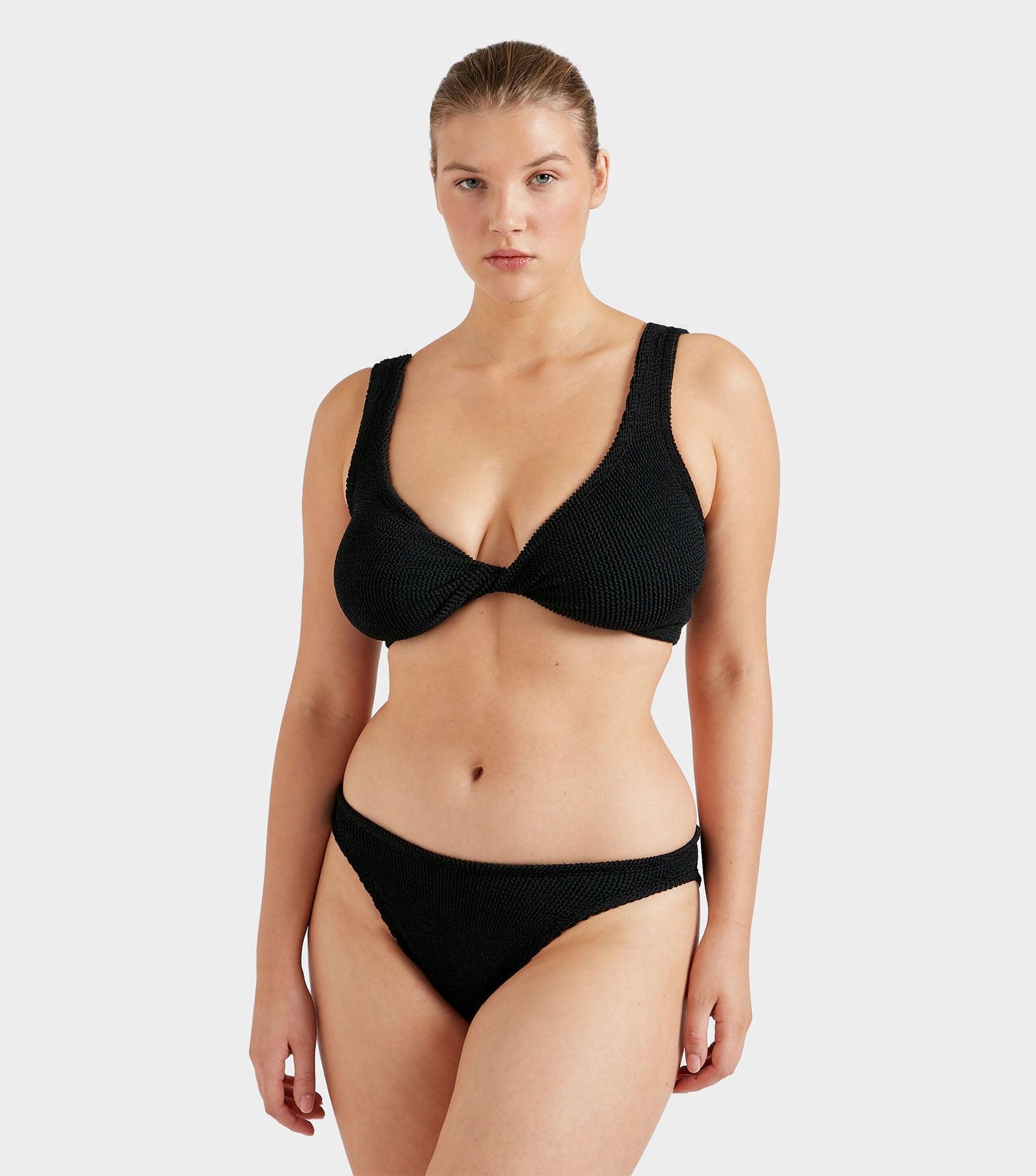 Coverage Juno Bikini - Black Product Image