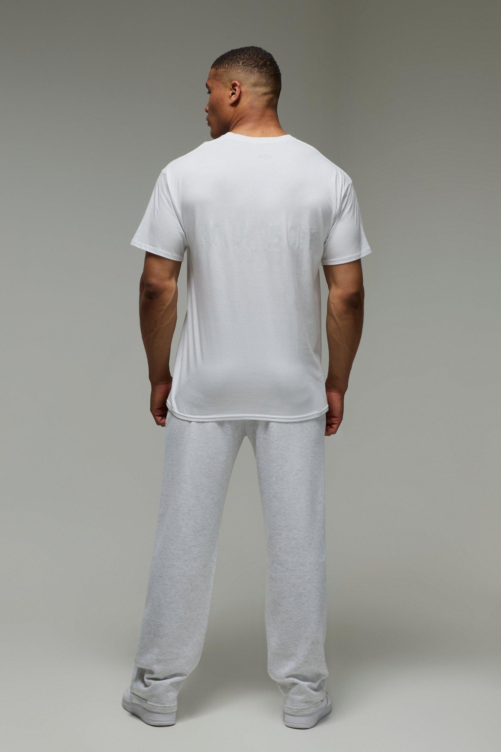 MAN Active No Days Off Oversized T-Shirt | boohooMAN USA Product Image