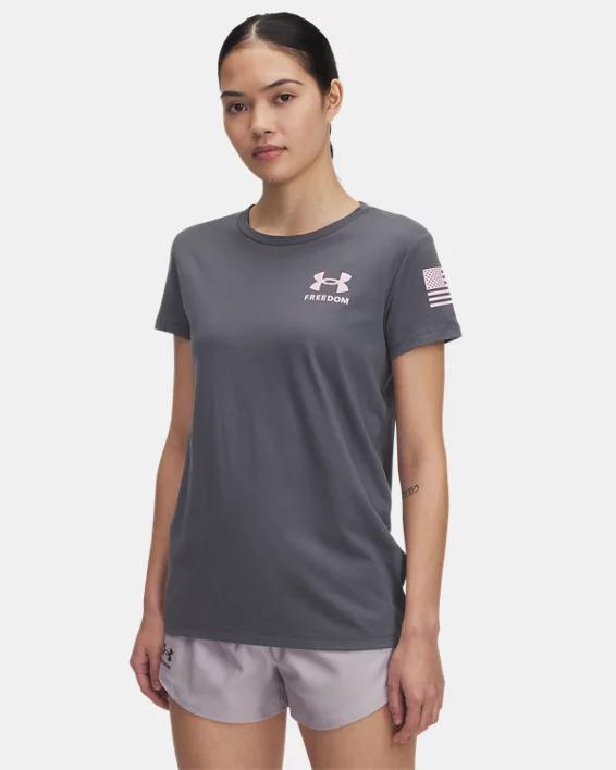 Womens UA Freedom Flag T-Shirt Product Image