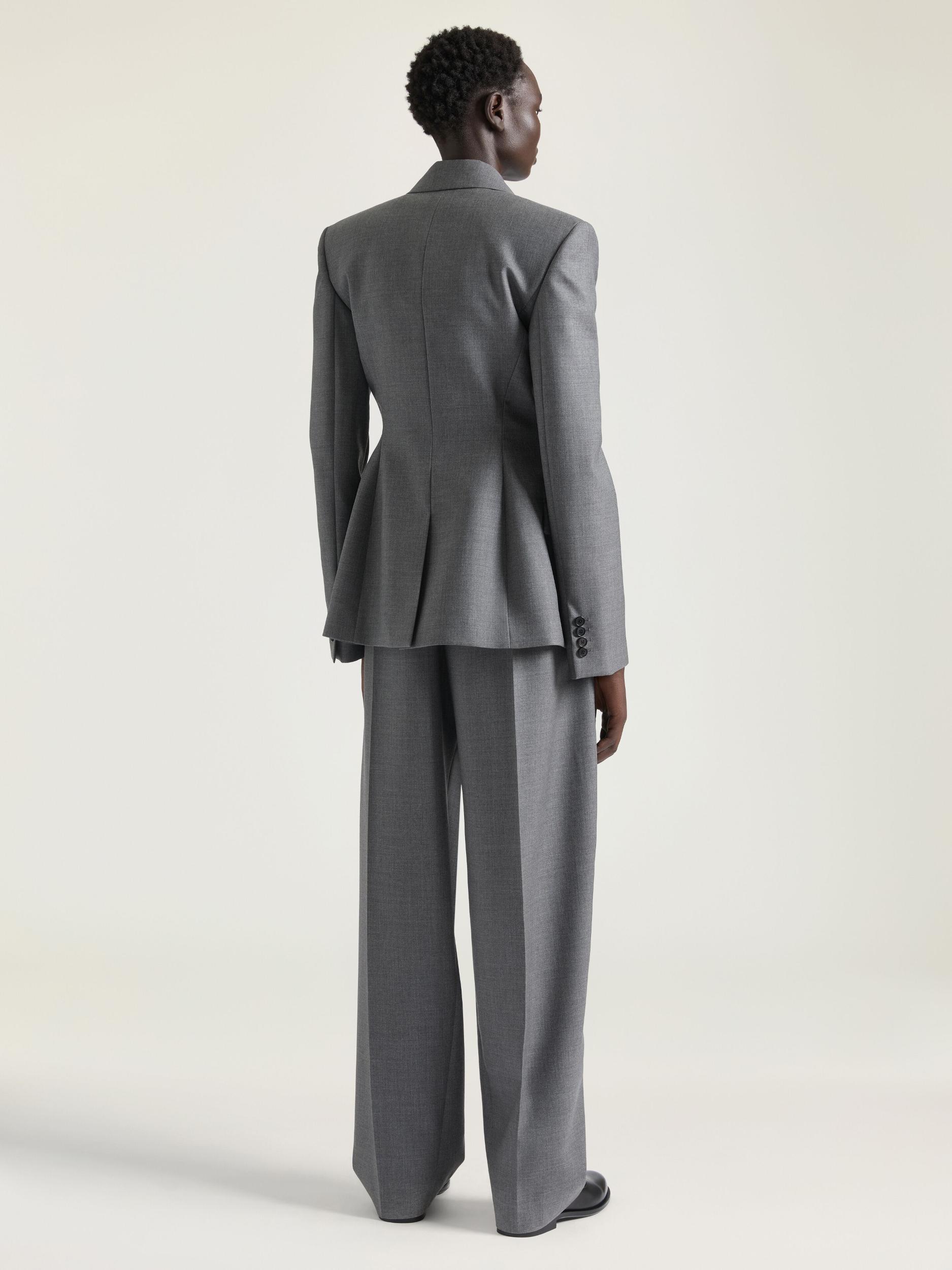 Double breasted jacket in wool Product Image