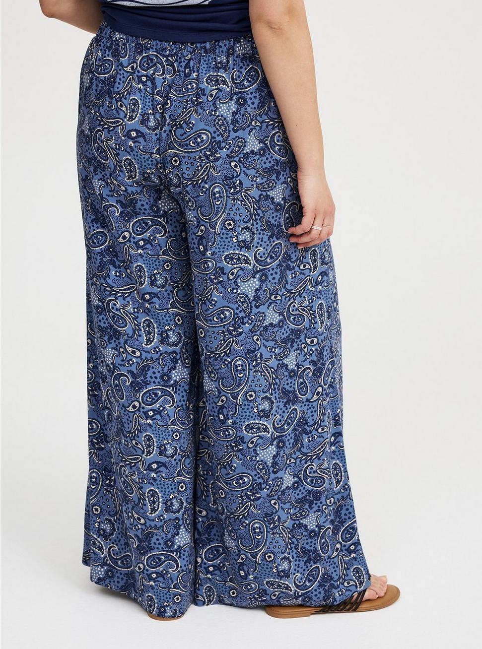 Pull-On Wide Leg Pant Product Image