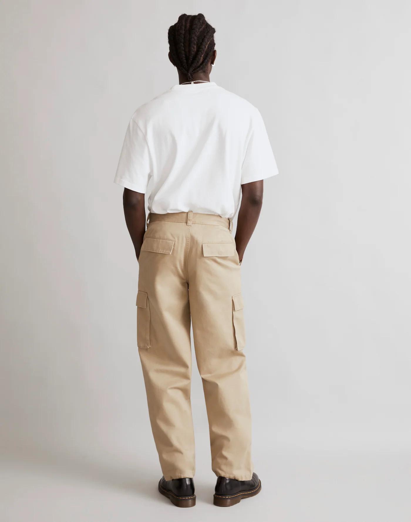 Pleated Cargo Pants Product Image