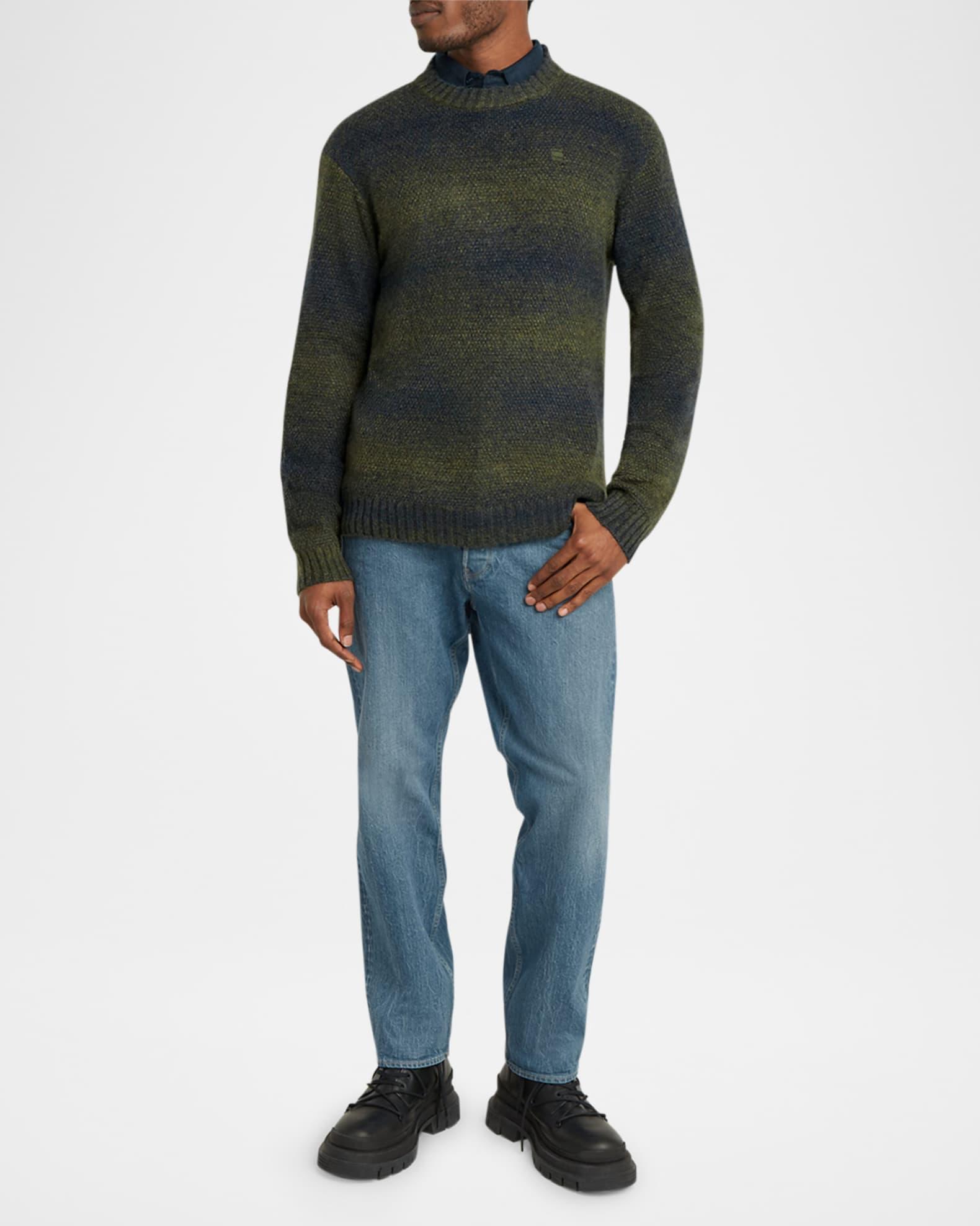 Men's Gradient Stripe Sweater Product Image
