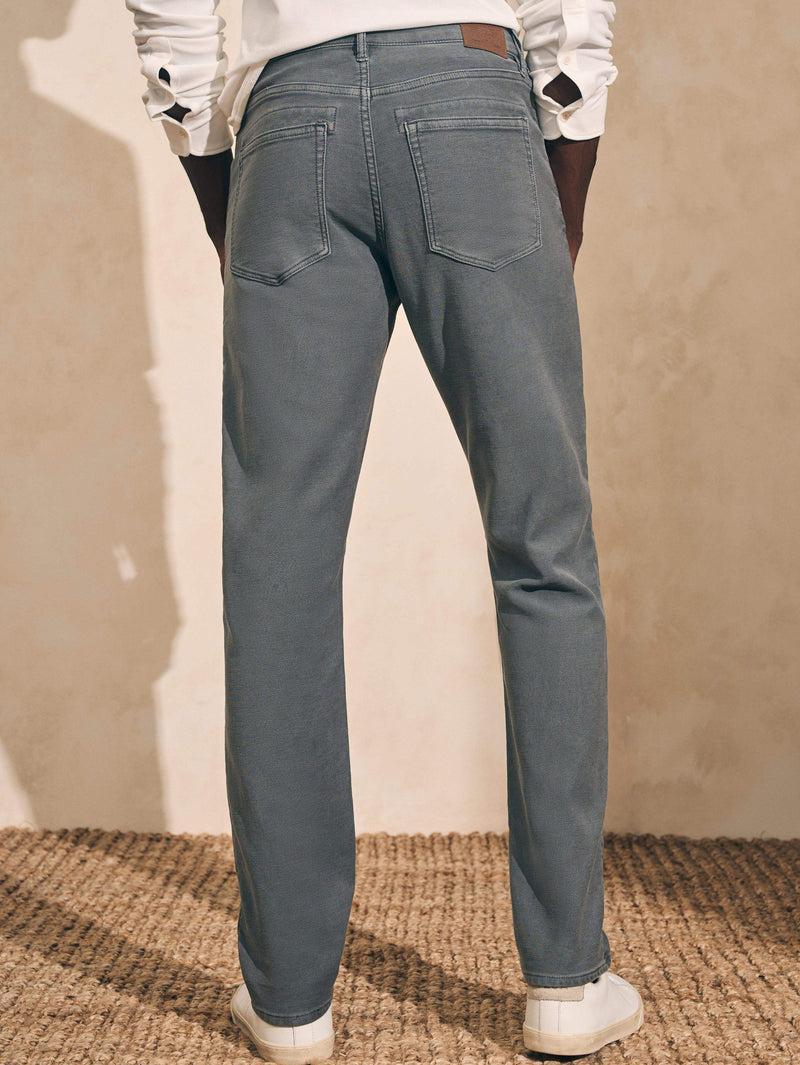 Stretch Terry 5-Pocket Pant - Slate Product Image