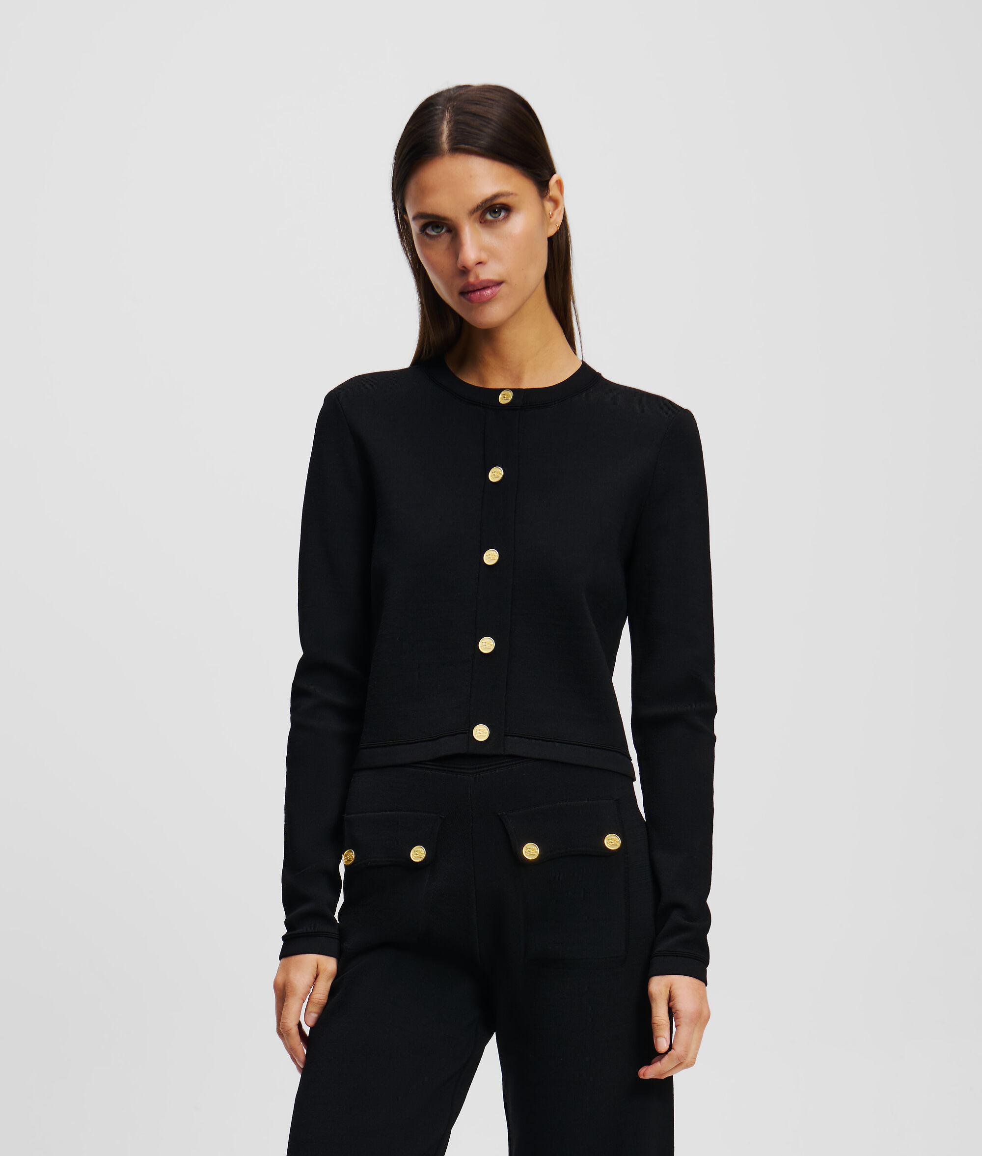 BUTTON-DETAIL CARDIGAN Product Image