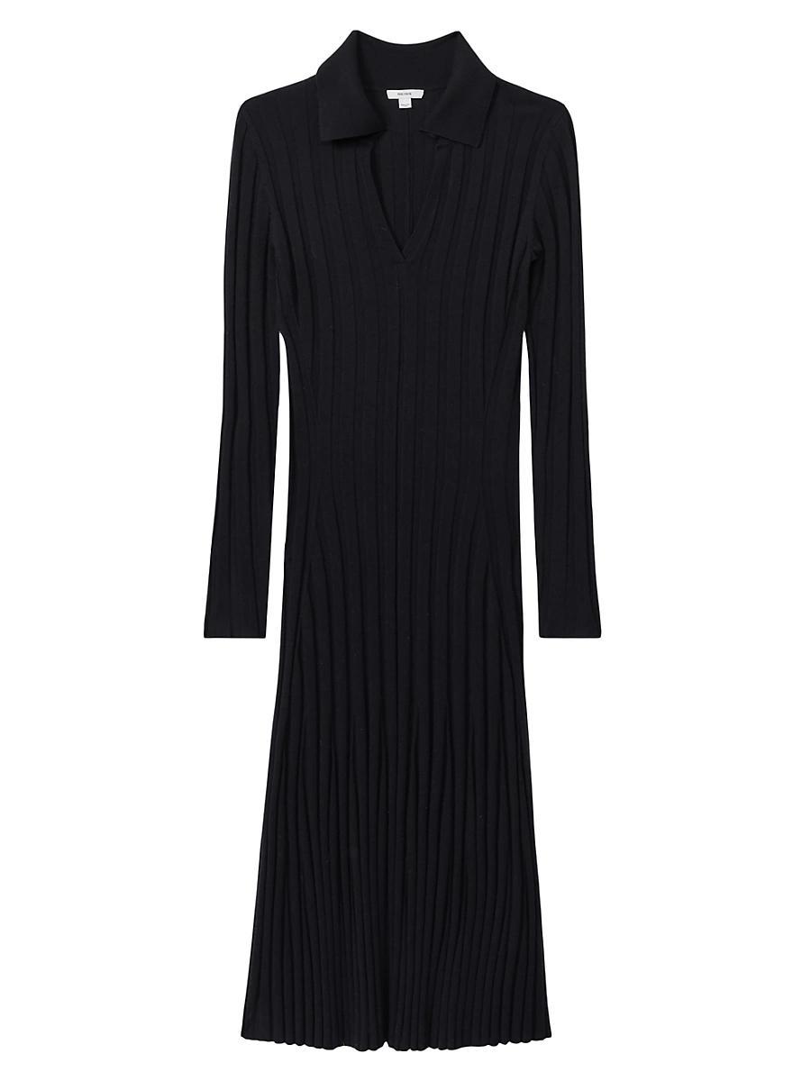 Womens Winnie Rib-Knit Midi-Dress Product Image