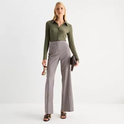 Worthington Womens Flare Tall Trouser Product Image