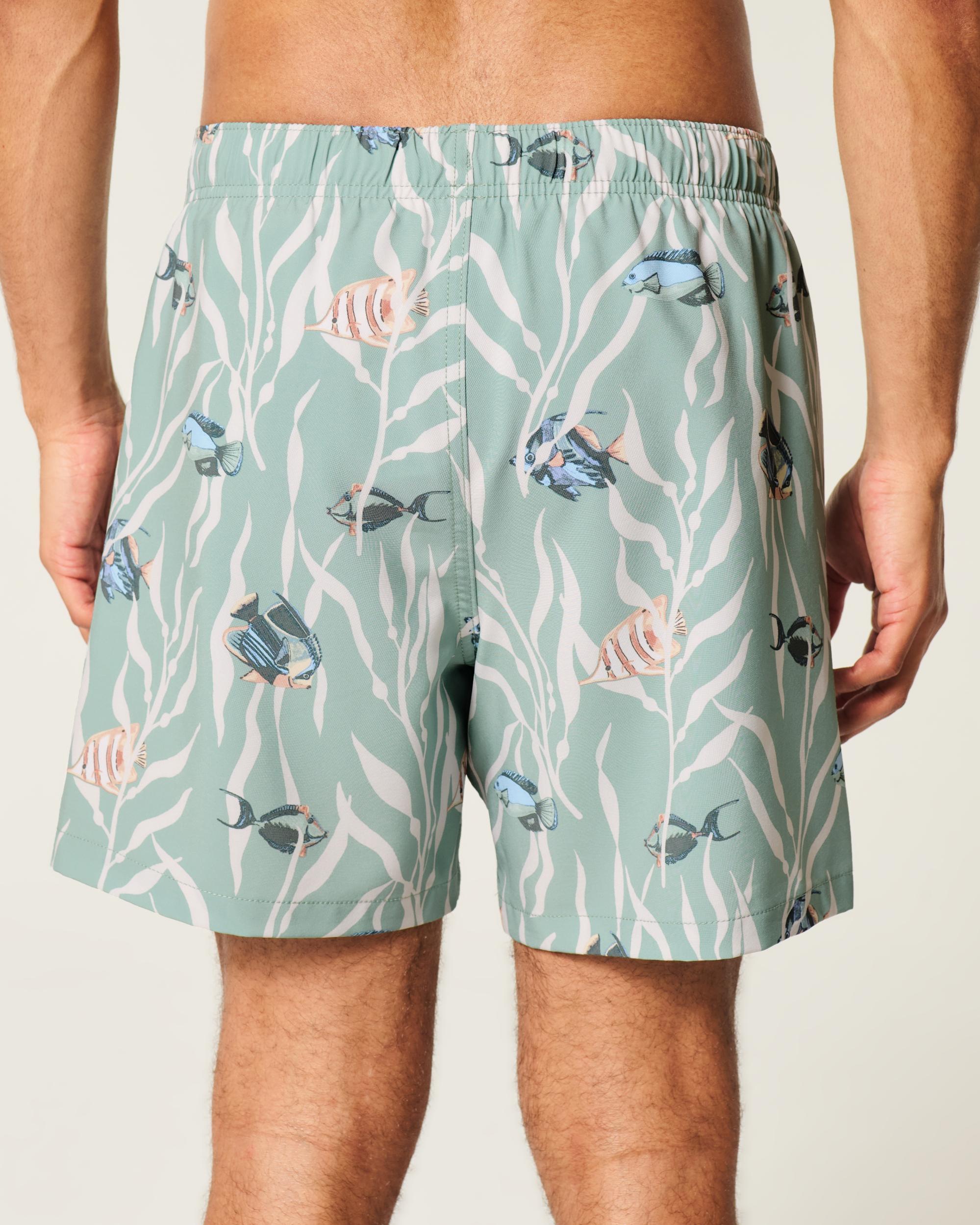 Mid-Thigh Volley Swim Trunks Product Image