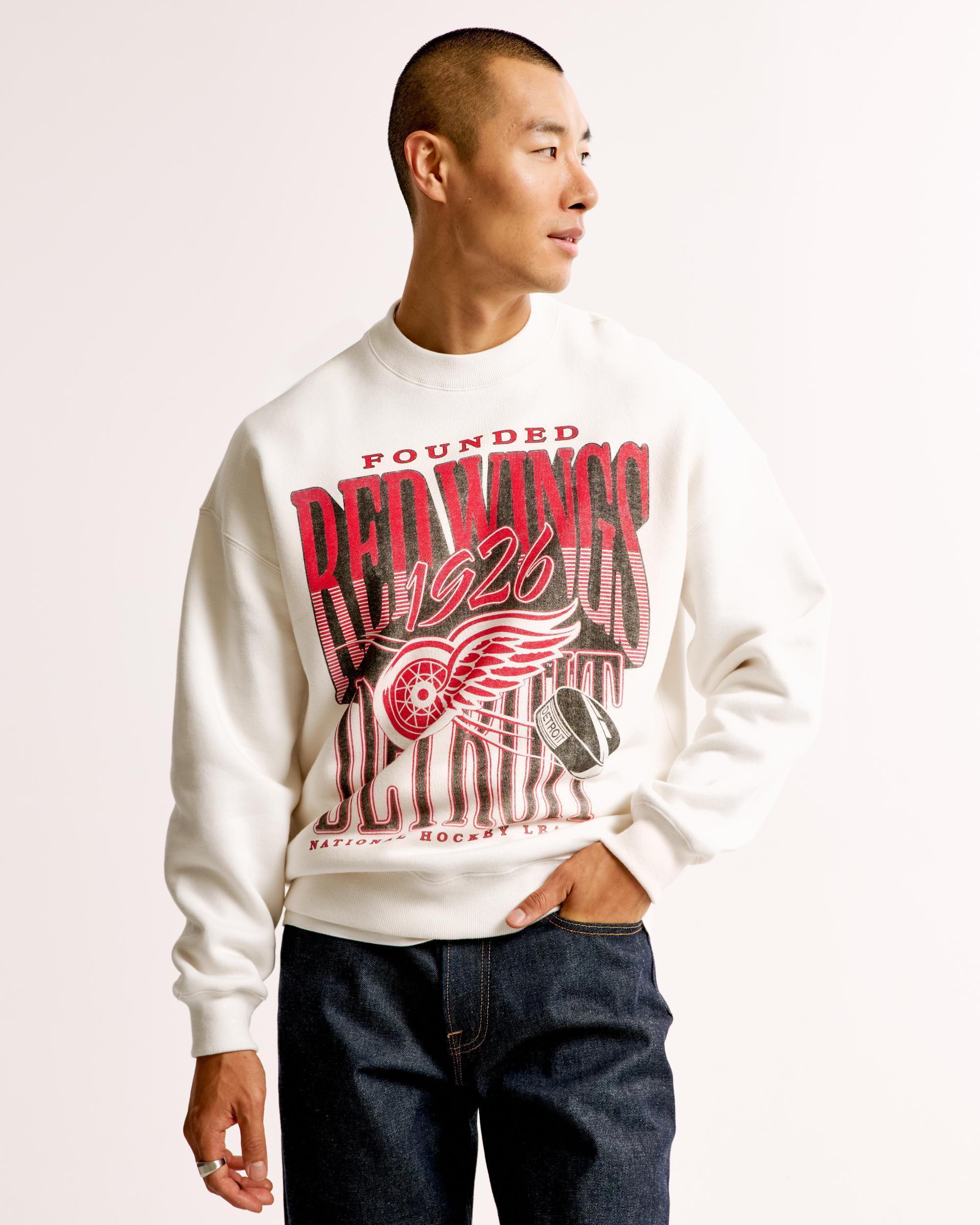 New York Rangers Graphic Crew Sweatshirt Product Image