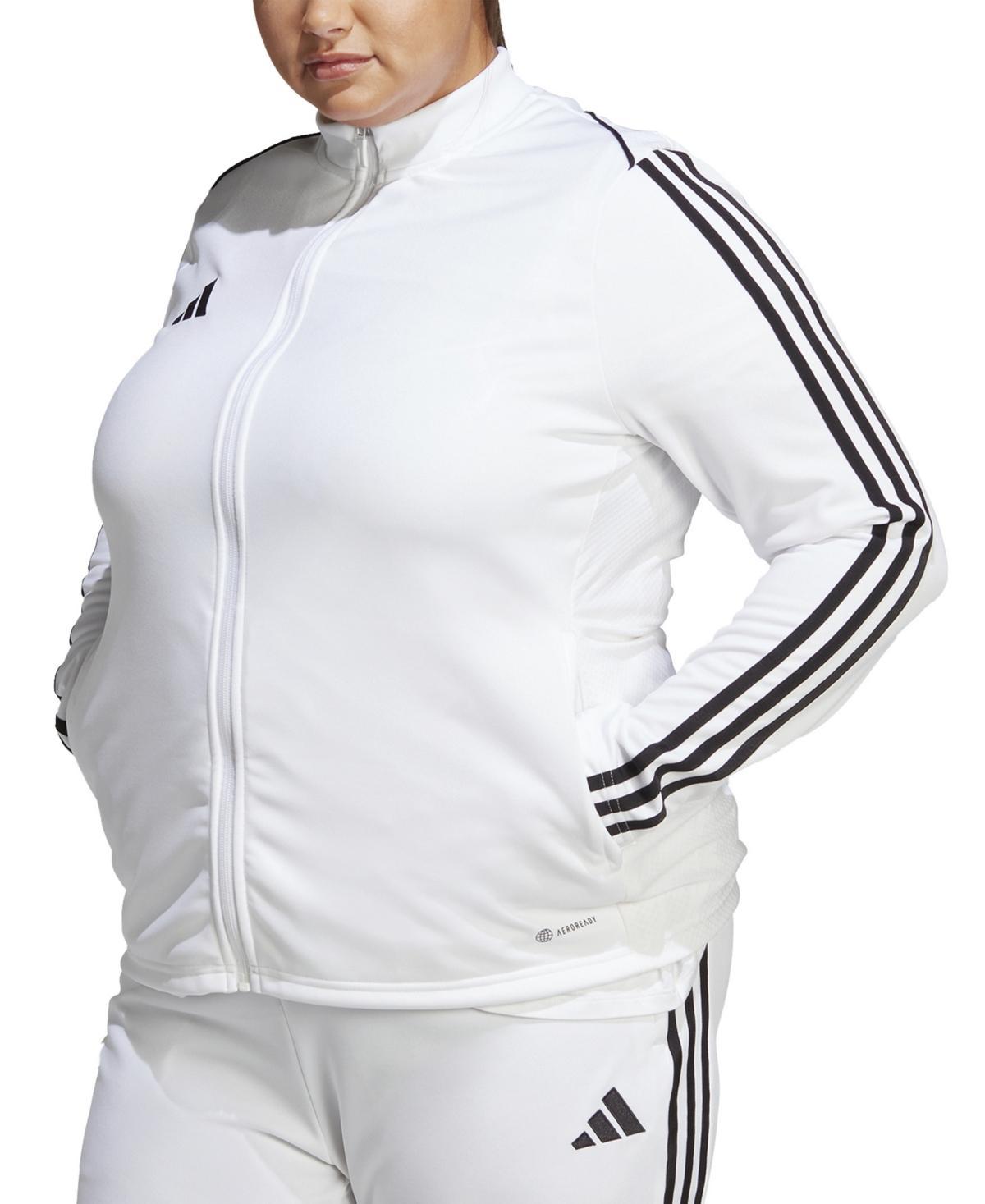 adidas Plus Size Tiro 23 League Training Jacket Women's Clothing Product Image