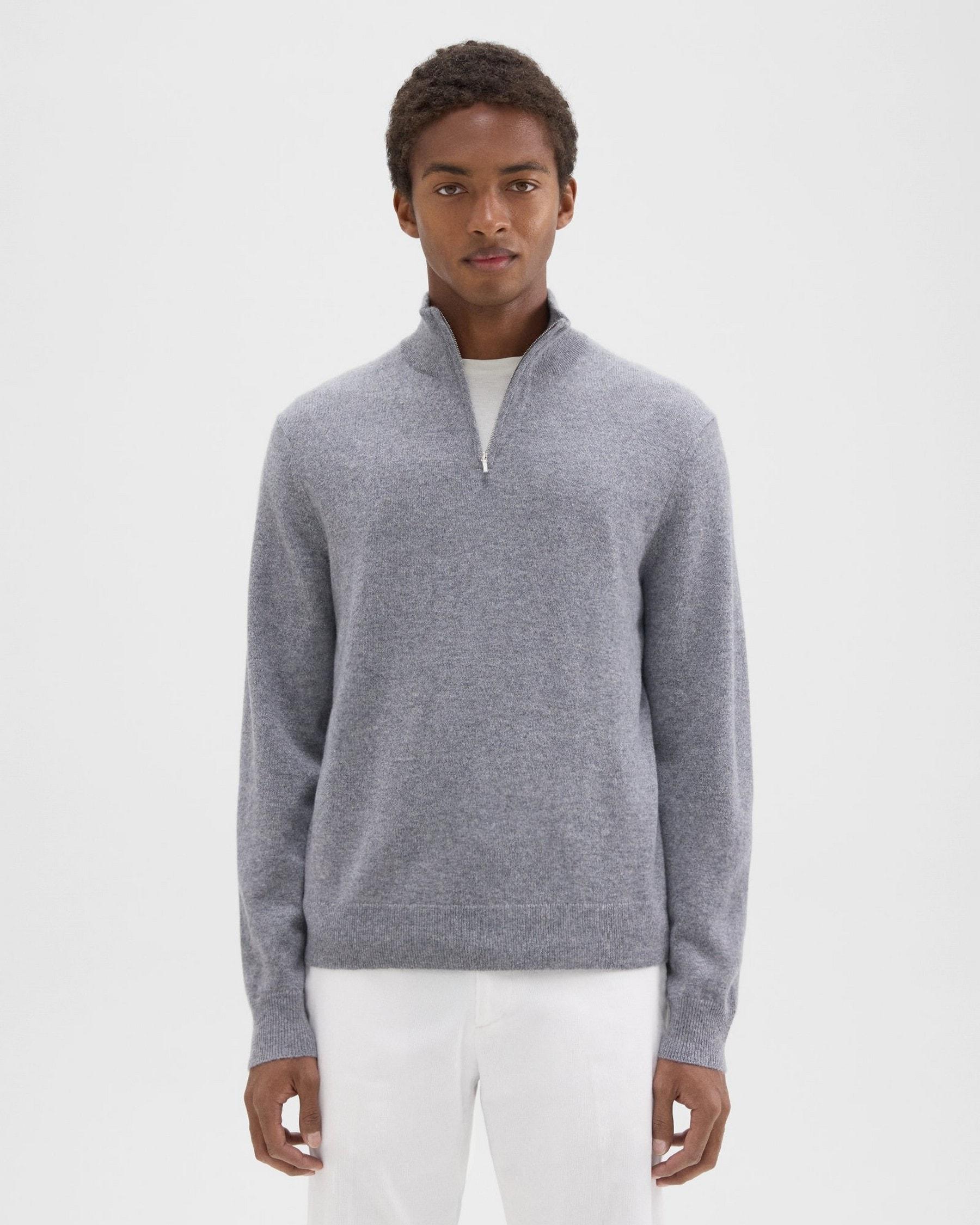 Hilles Quarter-Zip Sweater in Cashmere Product Image