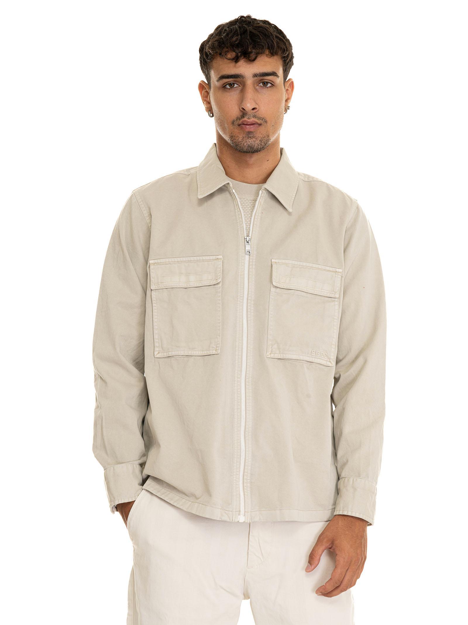 HUGO BOSS Lovel Jacket In Beige Product Image