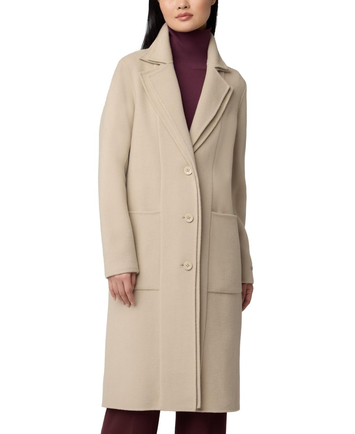 Womens Benicia Double-Faced Wool Coat Product Image