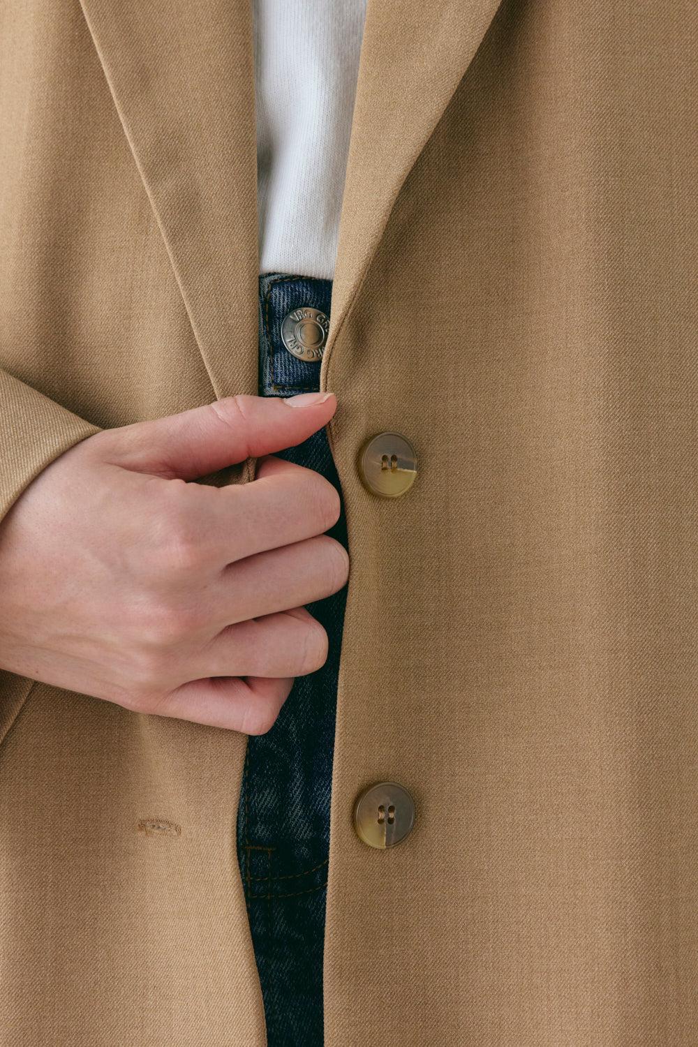 Sayna Blazer Latte Product Image