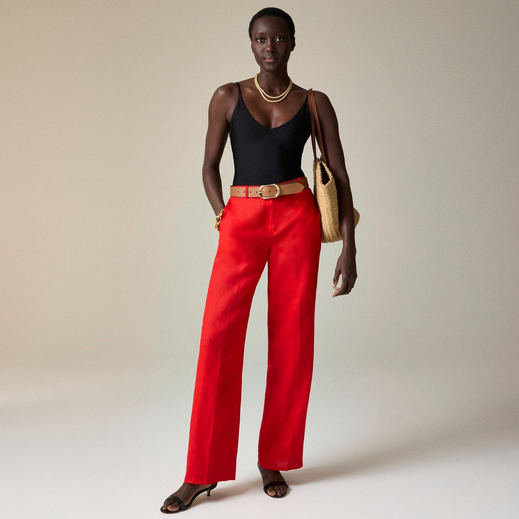 Harbor pant in linen Product Image