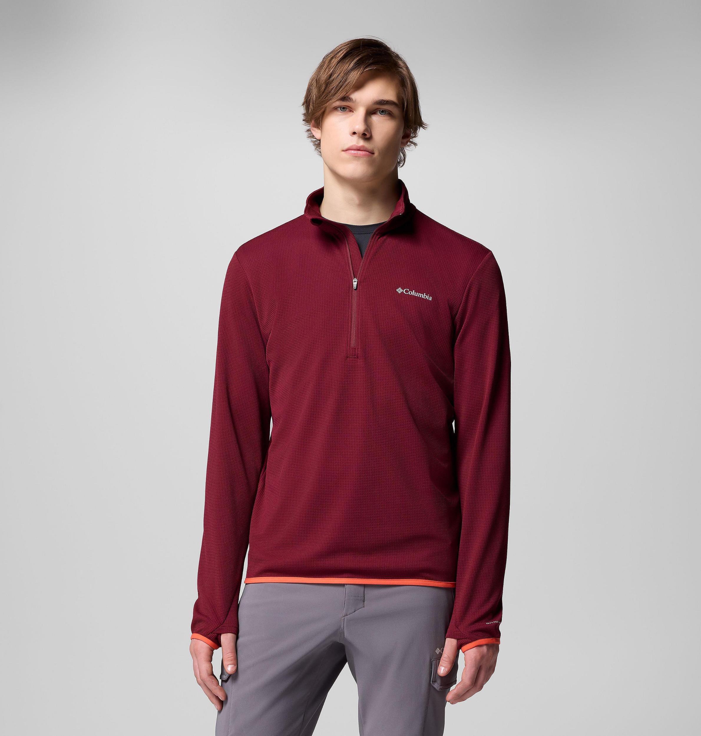 Columbia Mens Tech Trail Utility Warm Half Zip Pullover- Product Image