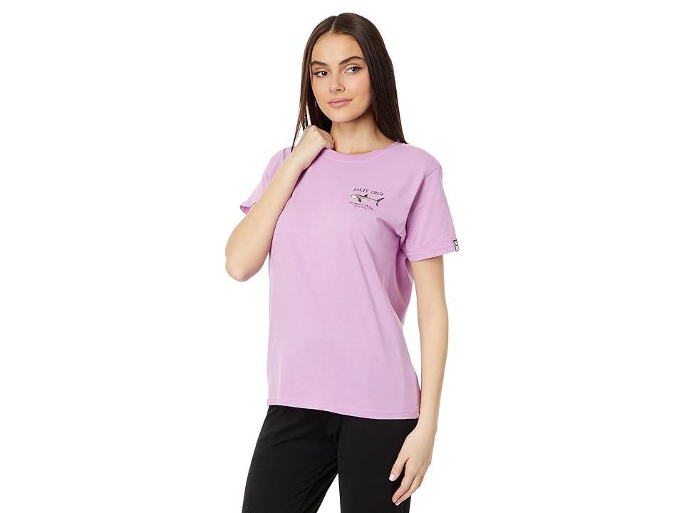 Salty Crew Bruce Boyfriend Short Sleeve Tee Women's Clothing Product Image