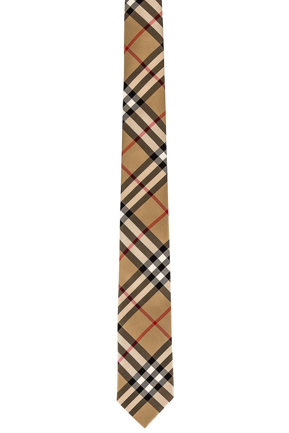 Men's Manston Check Silk Tie Product Image