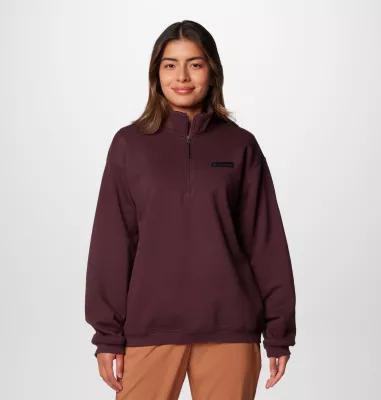 Columbia Womens Meridian Creek Quarter Zip Pullover- Product Image