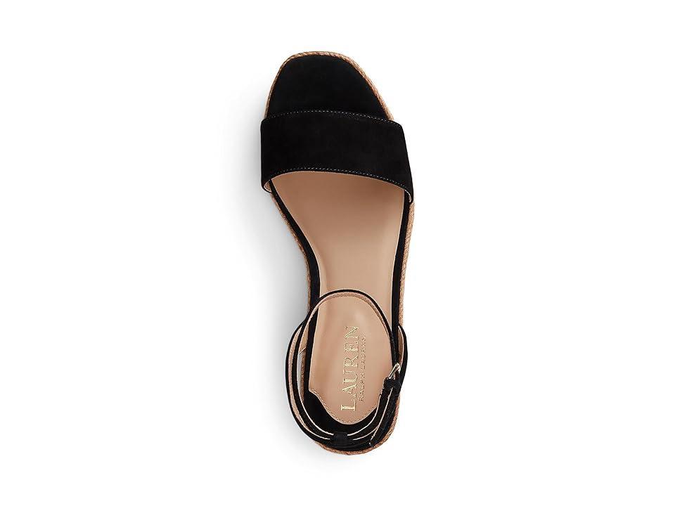 Lauren Ralph Lauren Leona Suede Espadrille Women's Sandals Product Image