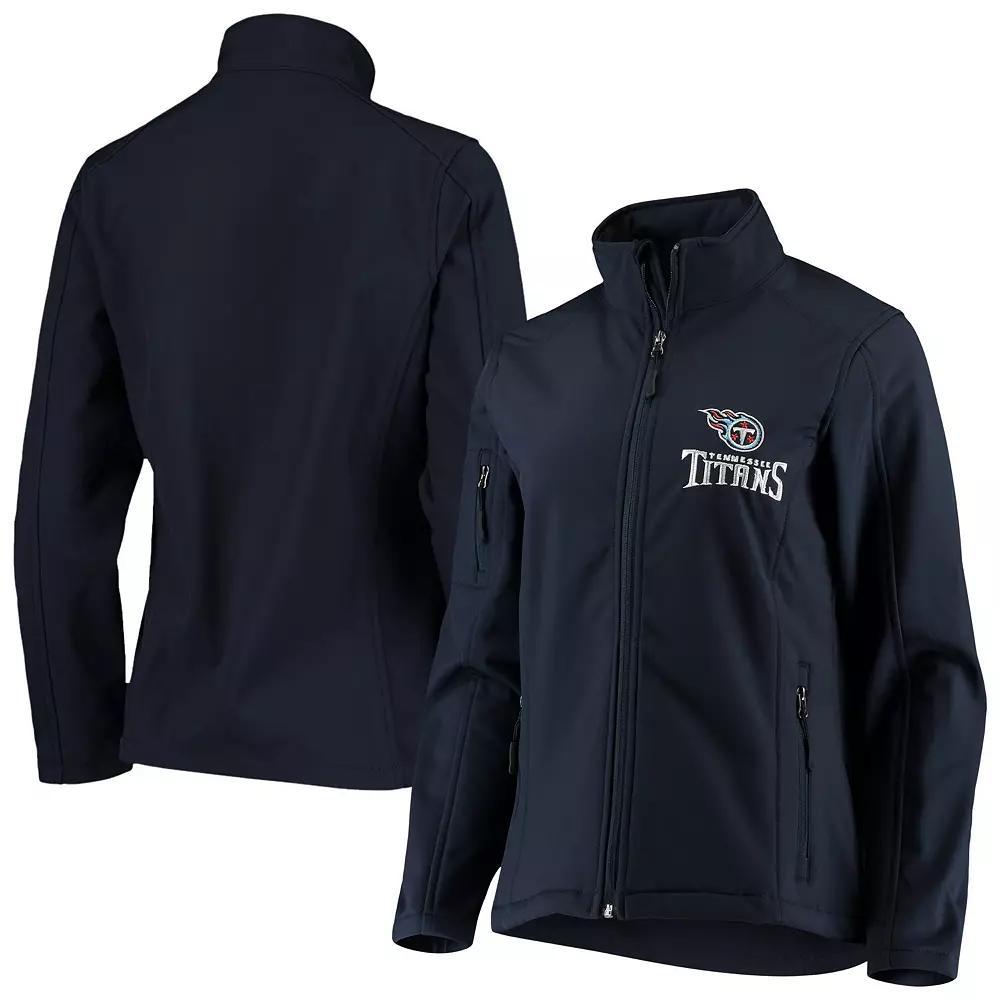 Women's Navy Tennessee Titans Full-Zip Sonoma Softshell Jacket,  Product Image