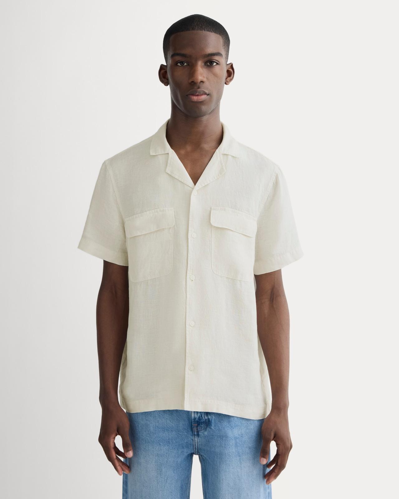 Mens Resort Shirt in Linen by Everlane Product Image