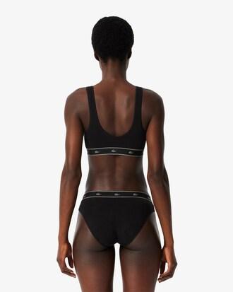 Stretch Cotton Triangle Bralette Product Image