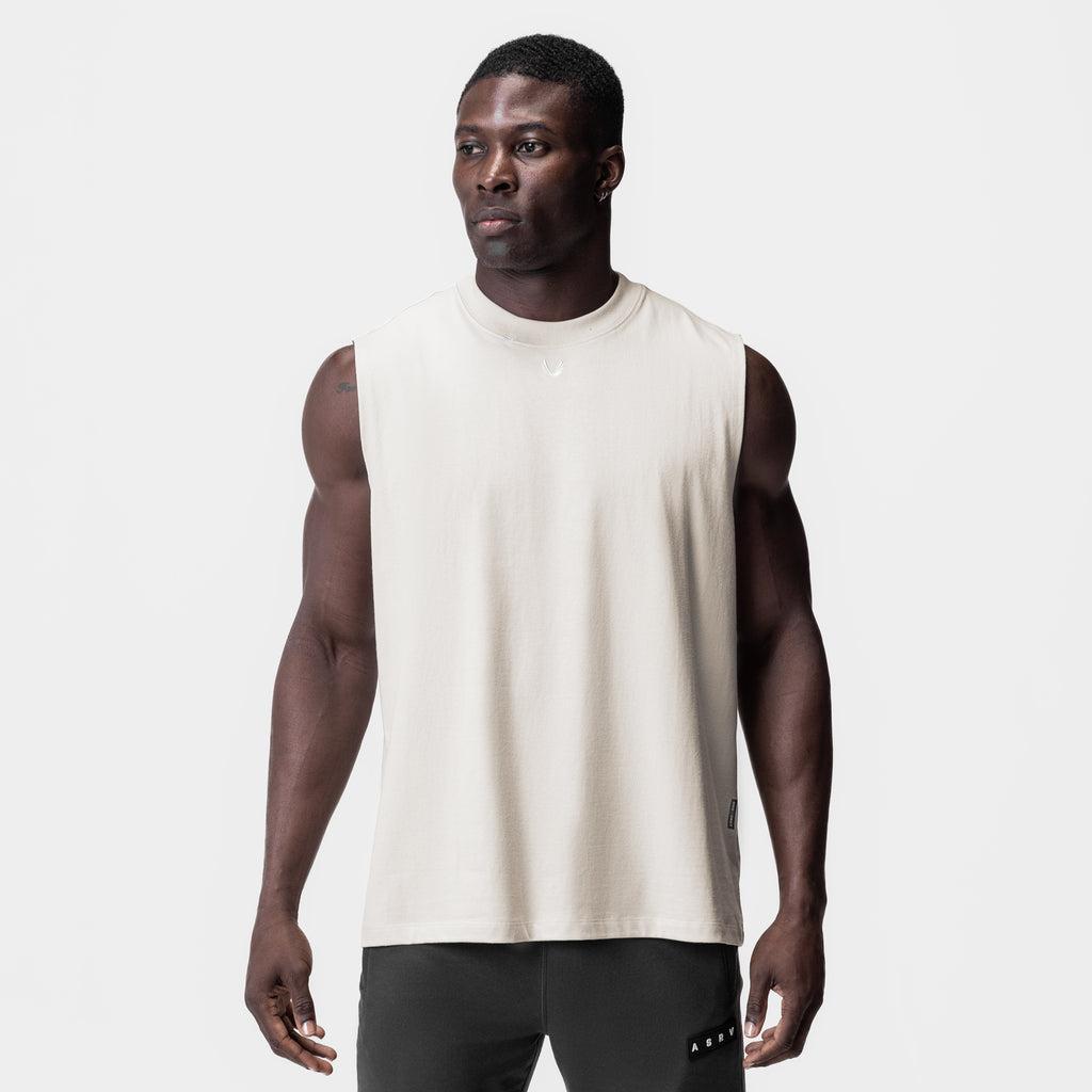 0807. Tech Essential™ Relaxed Cutoff - Stone/White "OTWR" Product Image