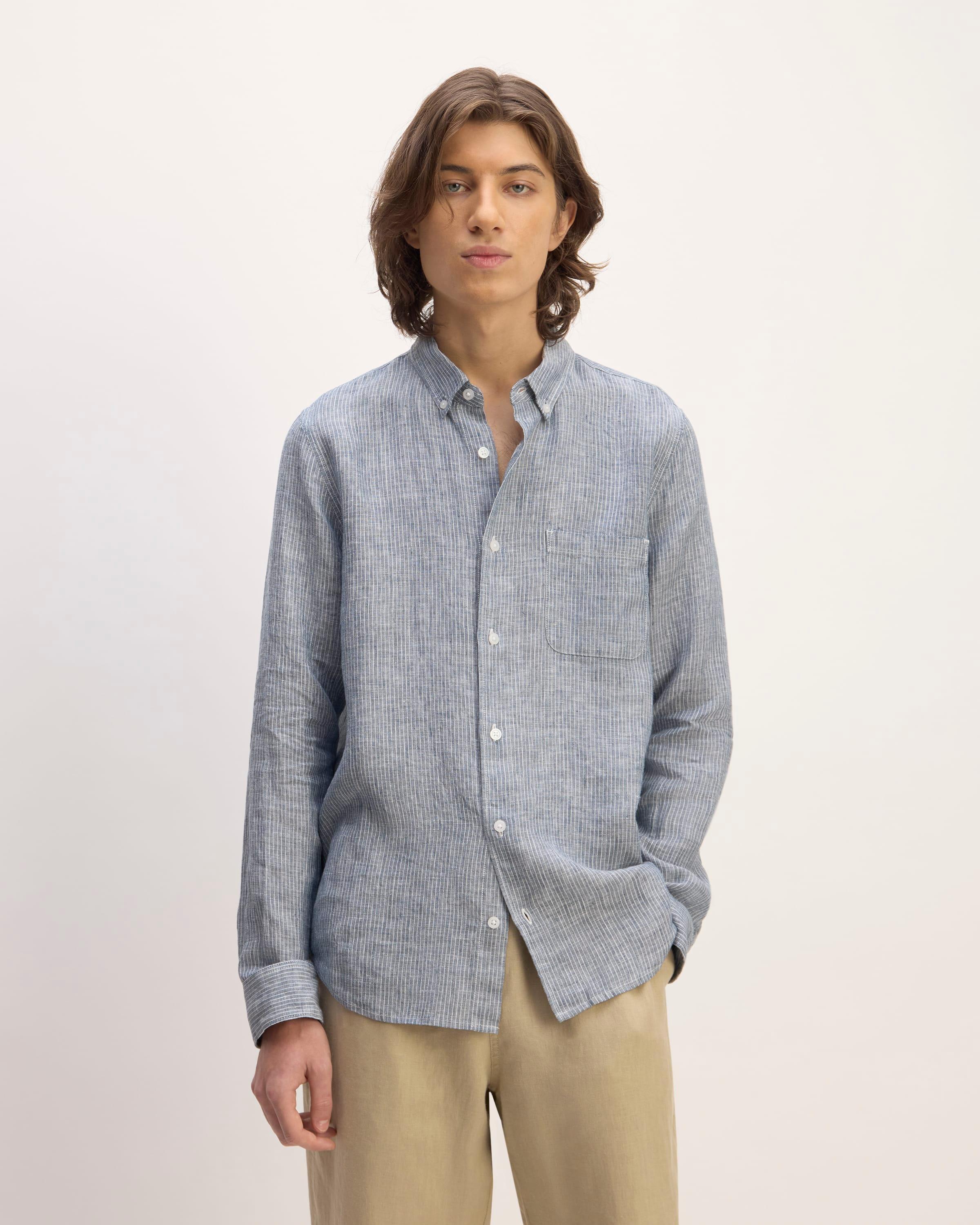 The Classic Shirt in Linen Product Image