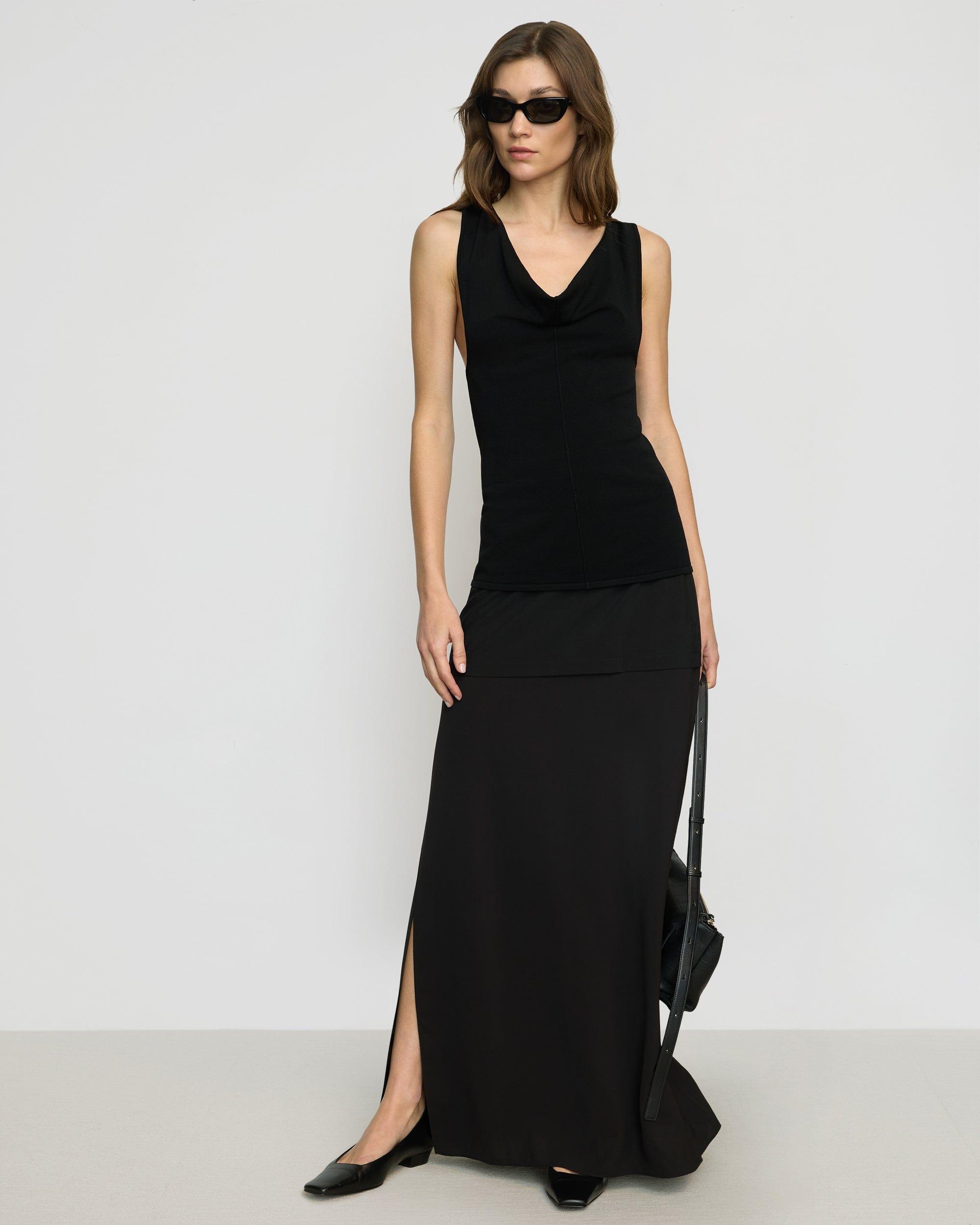 Augusta Tiered Maxi Skirt Product Image