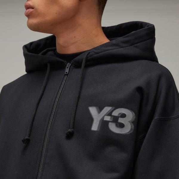 Y-3 Logo Zip Hoodie Product Image