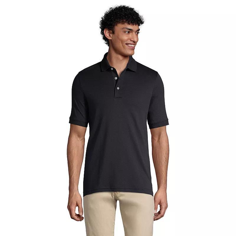 Big & Tall Lands' End Classic-Fit Supima Polo, Men's,  Product Image