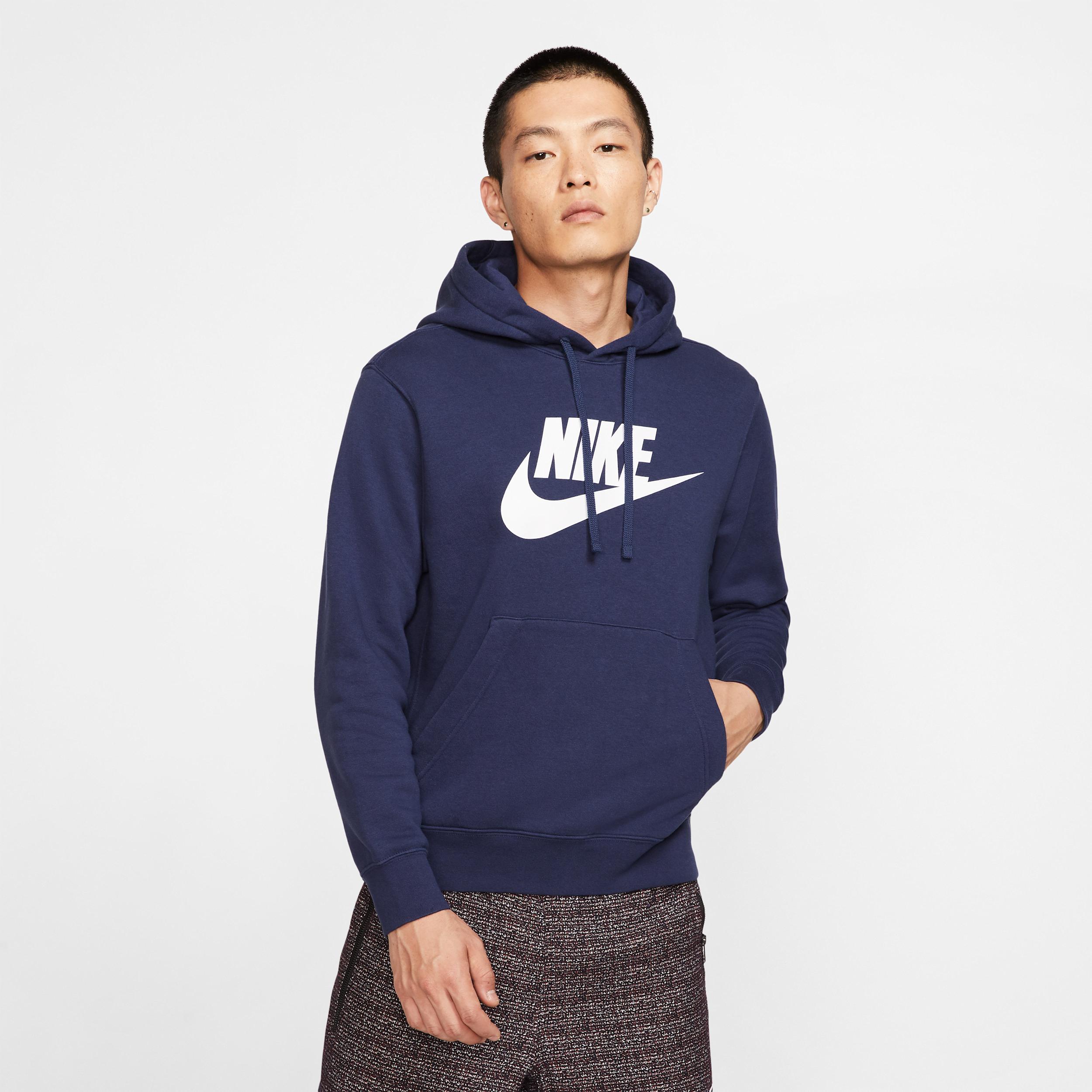 Men's Nike Sportswear Club Fleece Graphic Pullover Hoodie Product Image