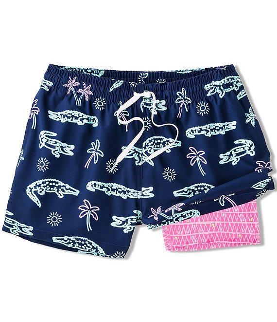 Chubbies Neon Classic 4#double; Inseam Swim Trunks Product Image