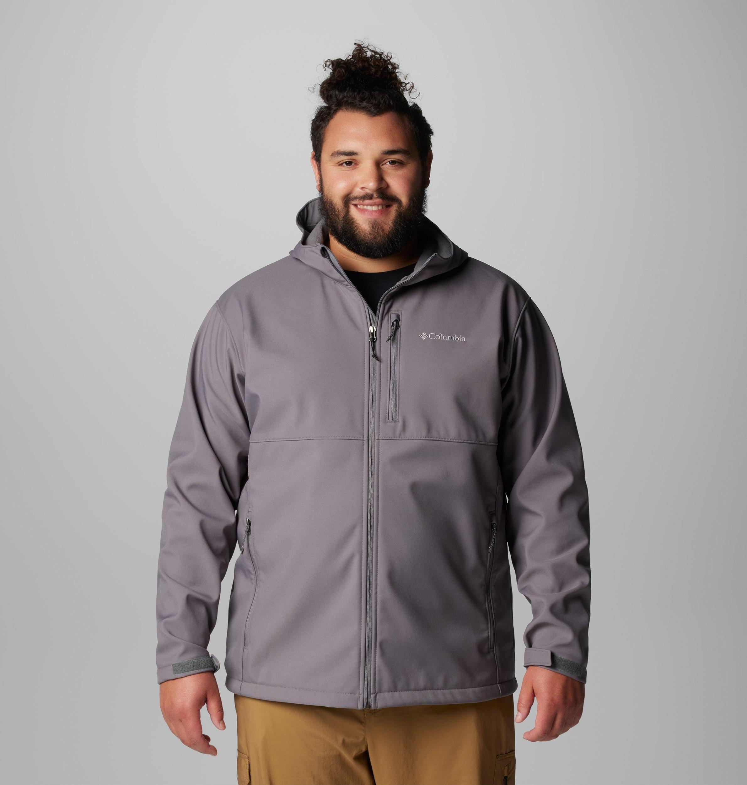 Columbia Mens Ascender II Hooded Softshell Jacket - Big- Product Image