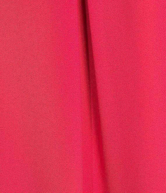 Investments Woven Long Sleeve V-Neck Top Product Image