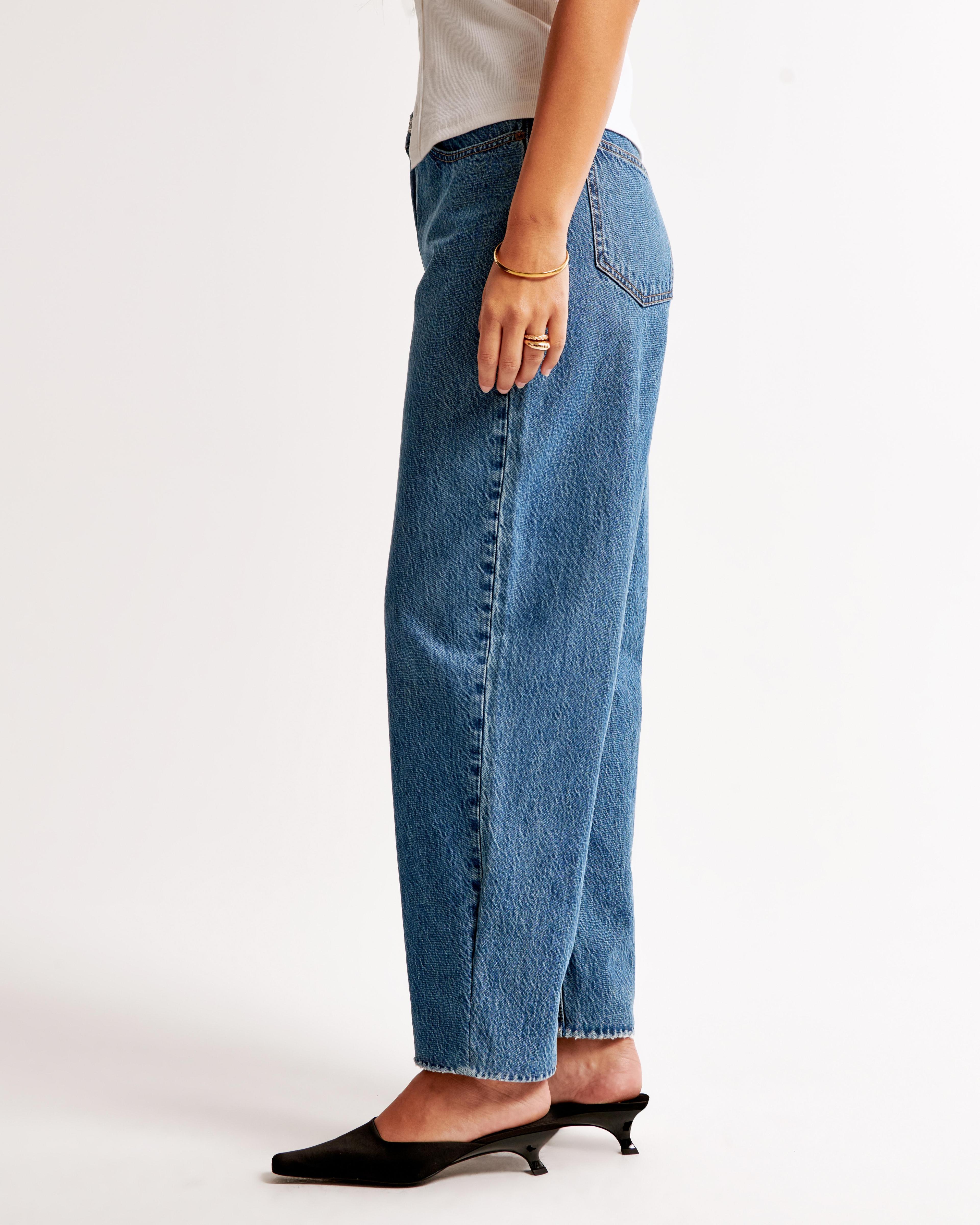 Curve Love High Rise Tapered Loose Jean Product Image