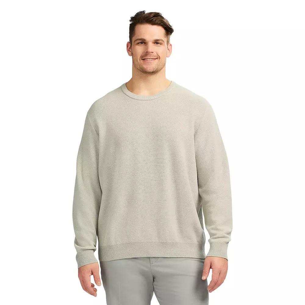 Big & Tall IZOD Honeycomb Crewneck Sweater, Men's,  Product Image