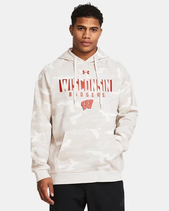 Men's UA Rival Fleece Camo Collegiate Hoodie Product Image