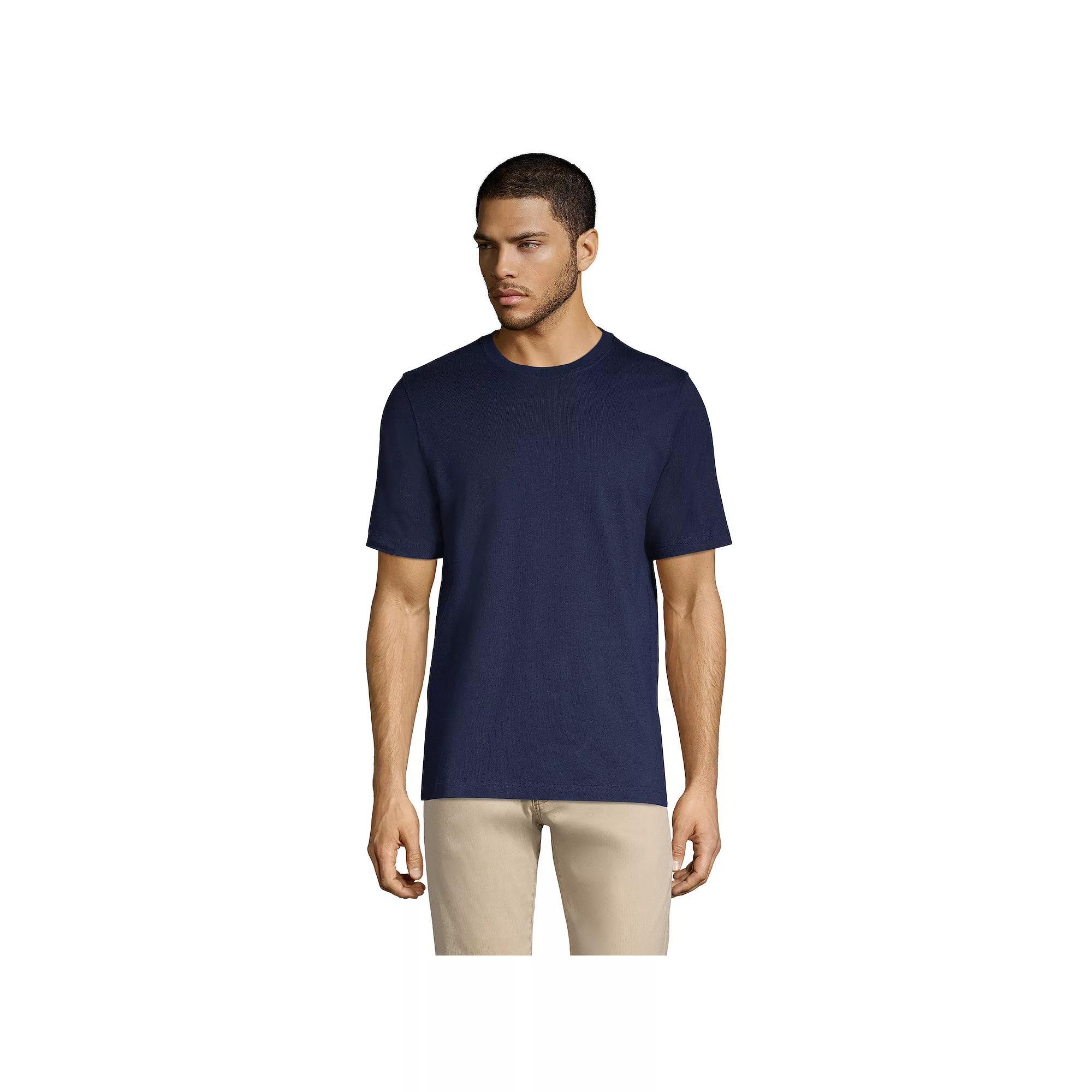 Big & Tall Lands' End Super-T Classic-Fit Tee, Men's,  Product Image