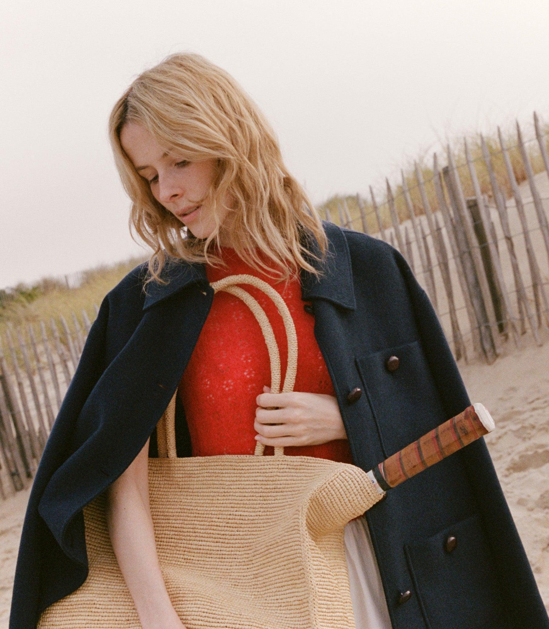 GERMAIN COAT -- NAVY Product Image