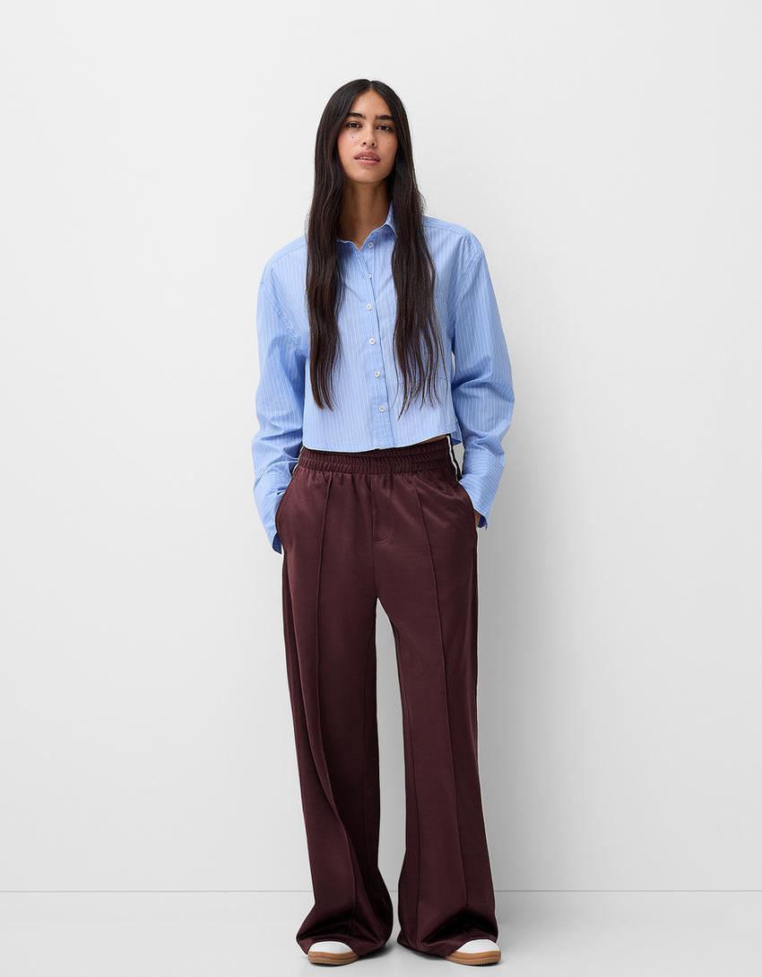 Pants with side stripes Product Image