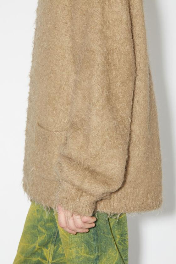 Wool mohair cardigan Product Image