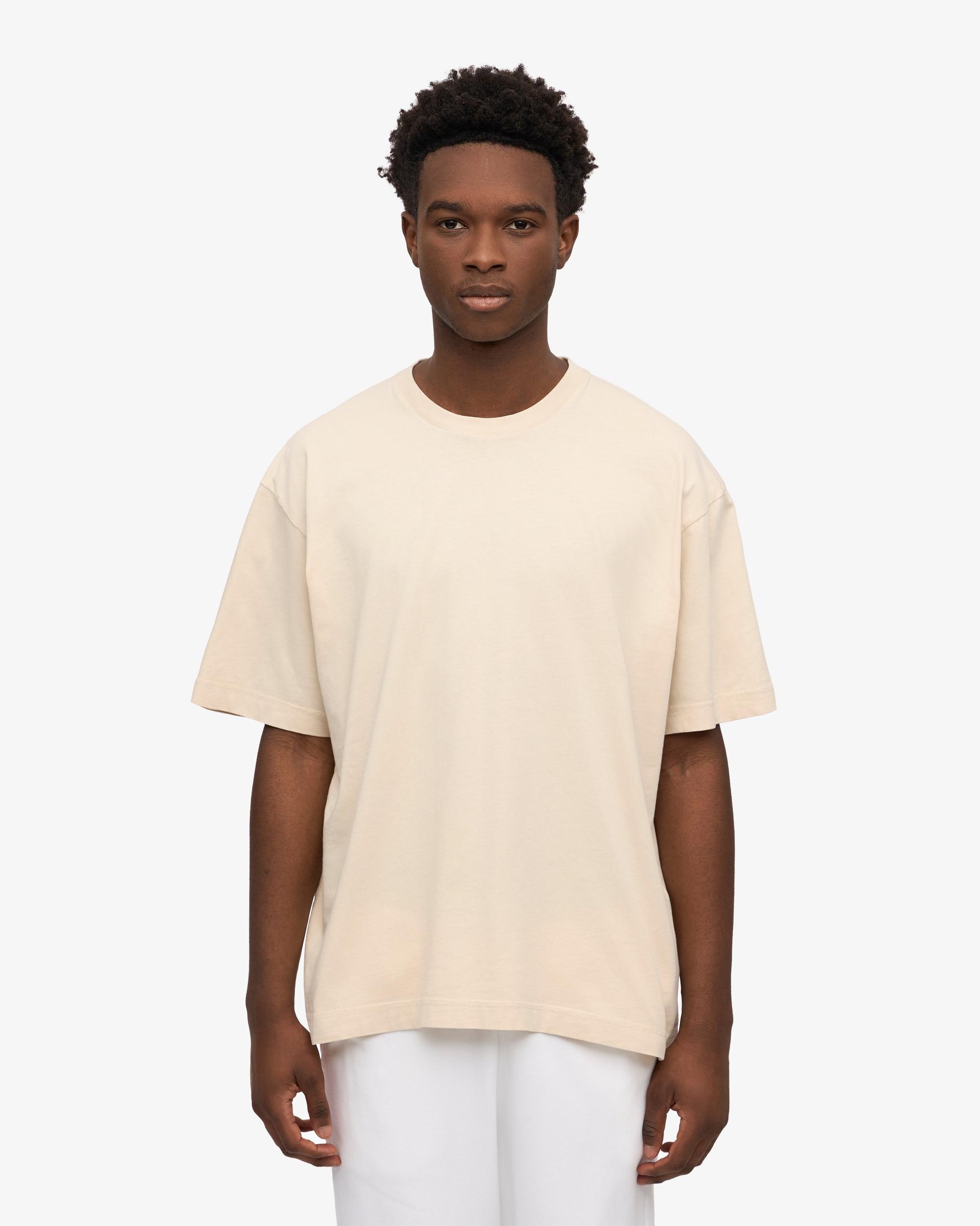 Oversized Organic T-Shirt - Soft Lavender Product Image