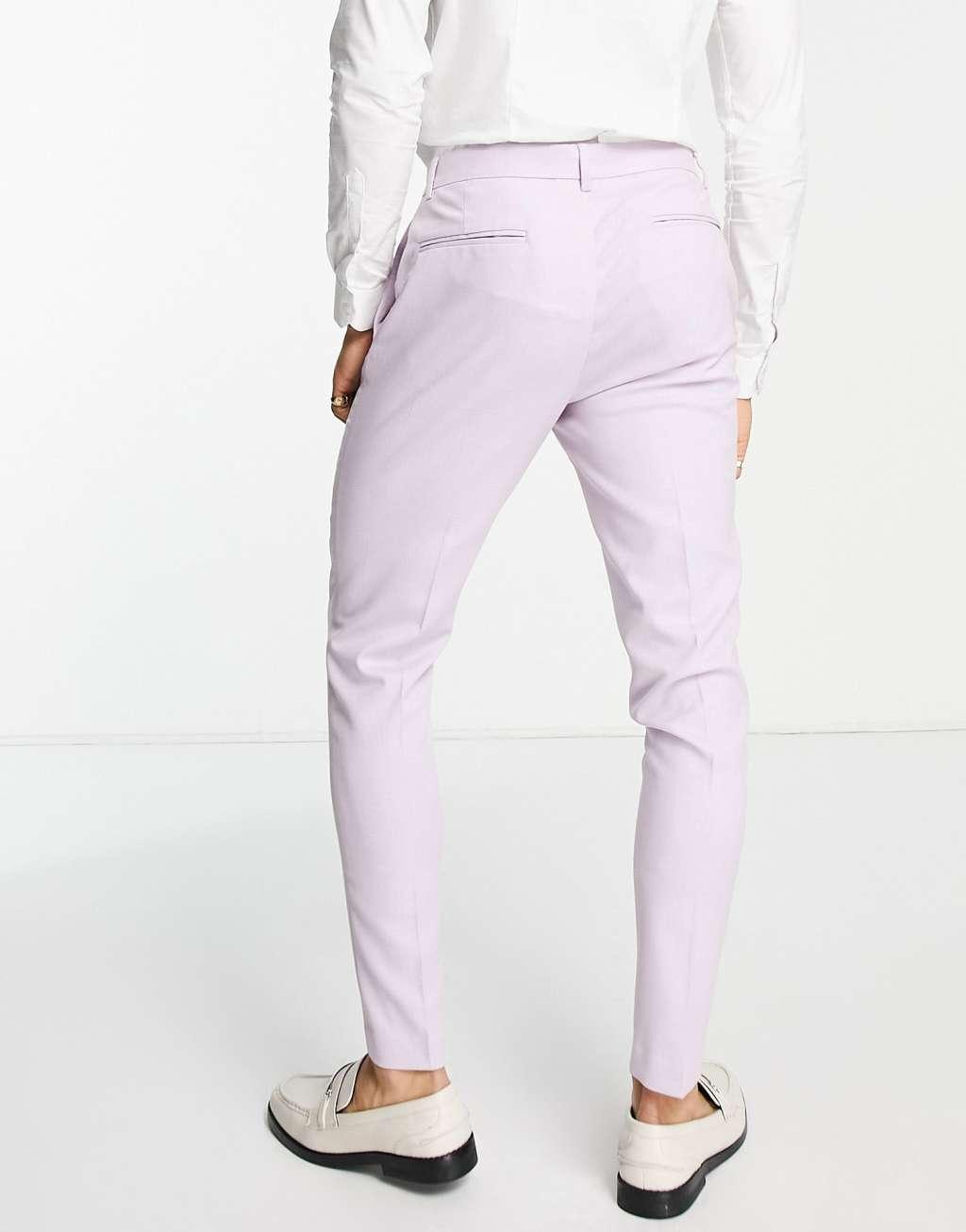 ASOS DESIGN wedding super skinny suit pants Product Image